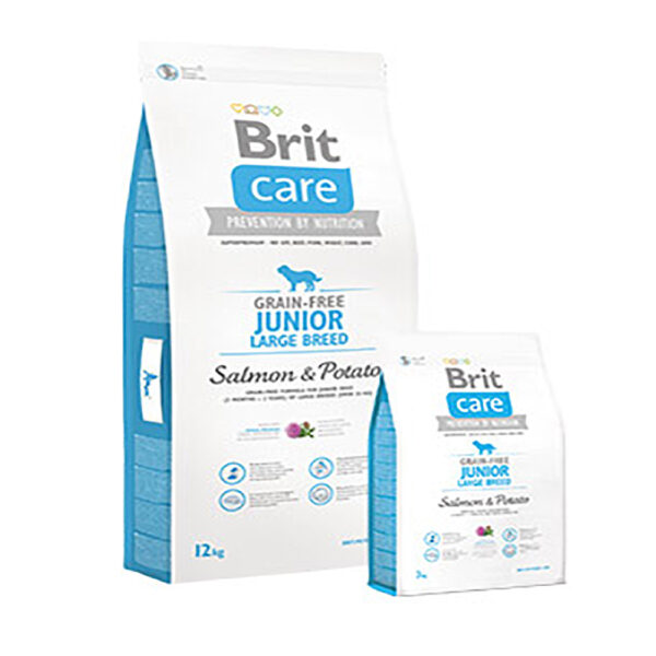 Alimento para perros Brit Care Junior Large Salmon 12 kg