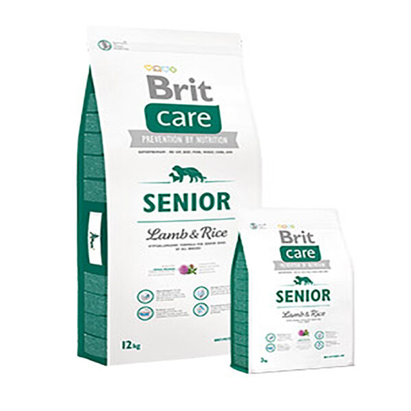 Alimento para perros Brit Care Senior Lamb&Rice 12 kg