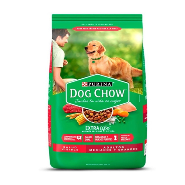 Alimento para perros Dog Chow Adulto Raza Mediana y Grande 24 kg