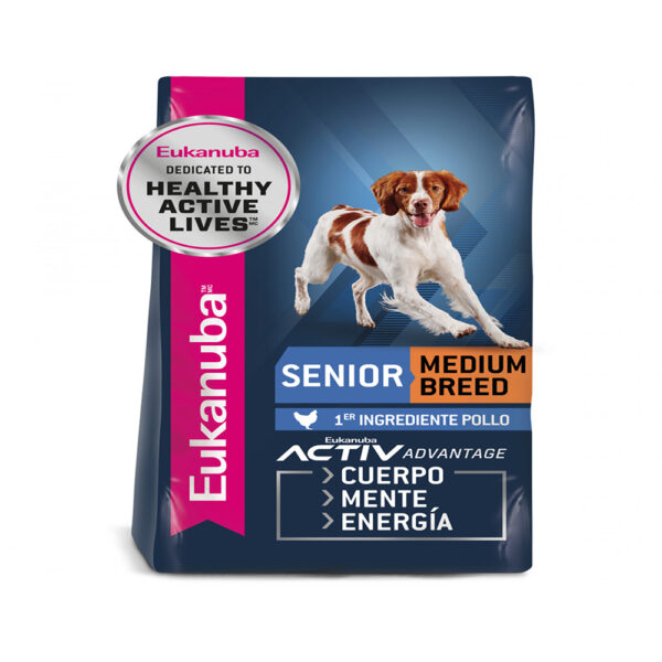 Alimento para perros Eukanuba Senior Medium 13,6 kg