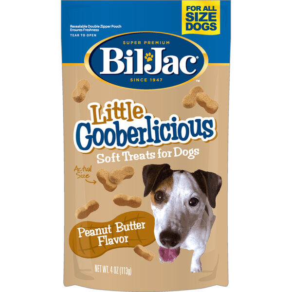 Cachorros Bil Jac Little Gooberlicius treats 113gr