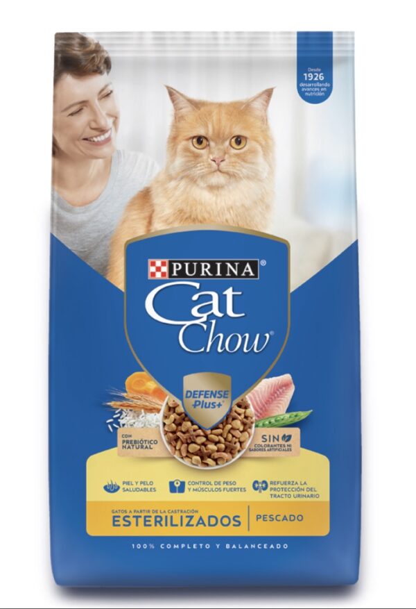 Alimento para Gatos Cat Chow Esterilizado 8kg