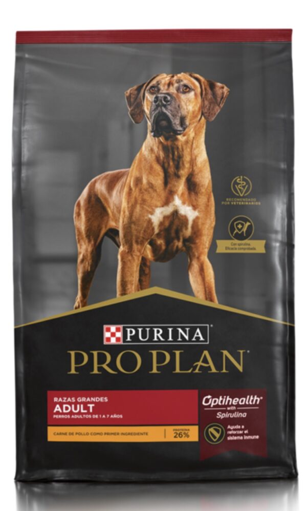 Alimento para perros ProPlan Adulto raza grande 15 Kg