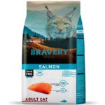 Alimento para Gatos Bravery salmon Cat adulto 2 kg