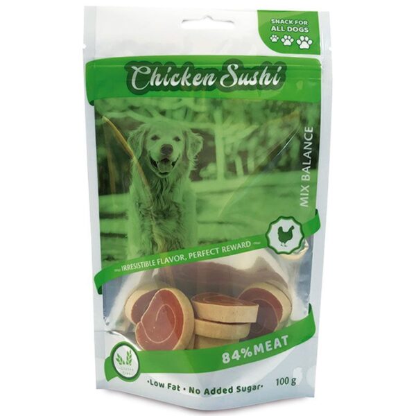 Perros Naturalistic Chicken Sushi 100 gr