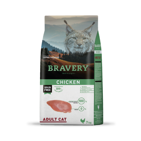 Sin categorizar Bravery chicken cat adulto esterilizado 7 kg